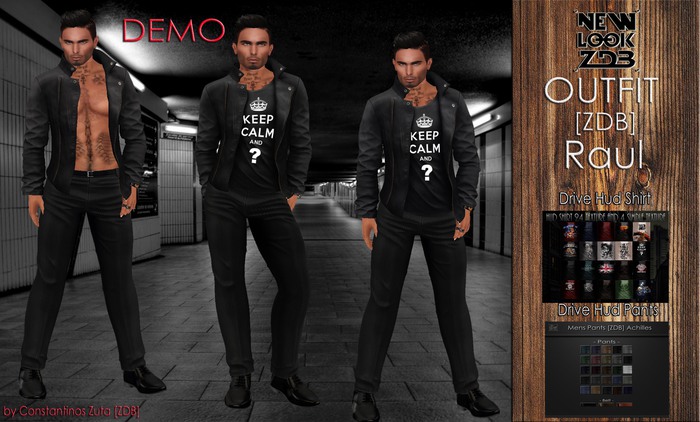 #DEMO#OUTFIT Raul [ZDB] Mens(wear me)