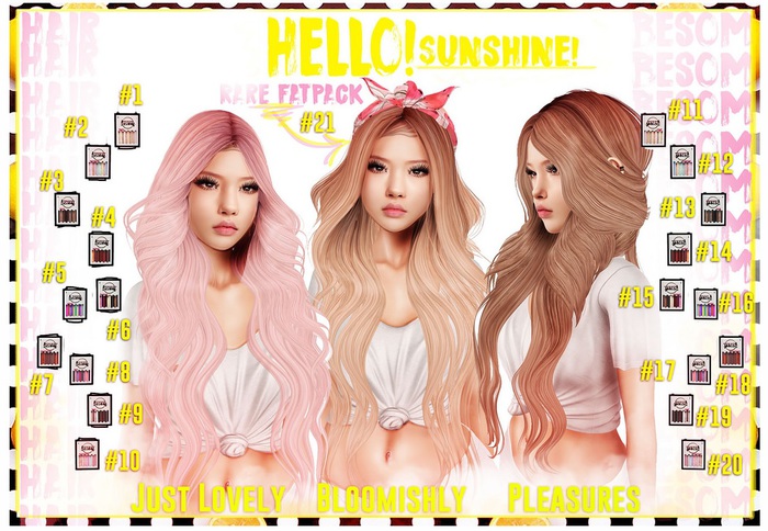 *Besom~ Pleasures *Blacks*