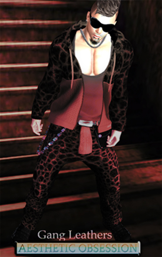 CWB~Gang Leather _Red