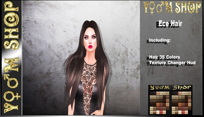 YM SHOP_Ece Mesh Hair