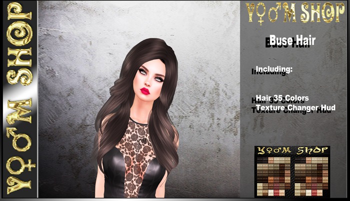 YM SHOP_Buse Mesh Hair