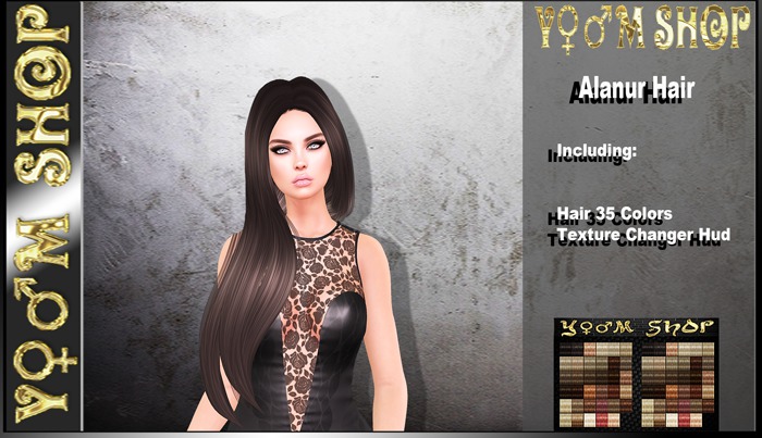 YM SHOP_Alanur Mesh Hair