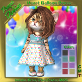 Peeps Dinkies Heart Balloon Dress