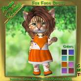 Peeps Dinkies Fox Face Dress