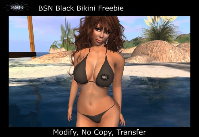 BSN Bikini Freebie - Black *PROMO*