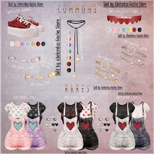 {vincue} & Kibitz - Harty+ShortCollar - Candy silver
