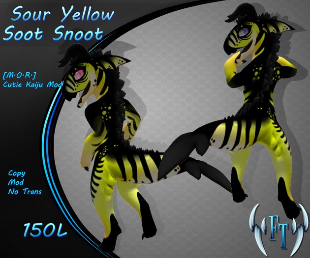 ^v~Frosted Teeth~v^ Soot Snoot - Sour Yellow