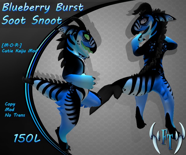 ^v~Frosted Teeth~v^ Soot Snoot - Blueberry Burst