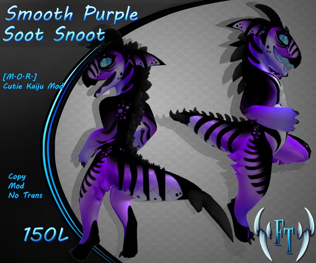 ^v~Frosted Teeth~v^ Soot Snoot - Smooth Purple