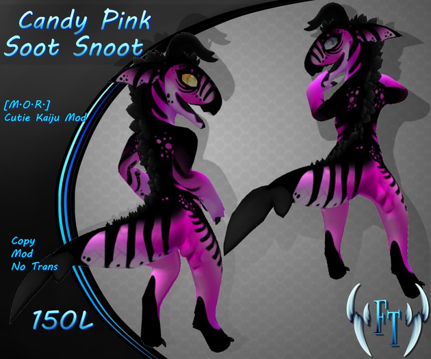 ^v~Frosted Teeth~v^ Soot Snoot - Candy Pink