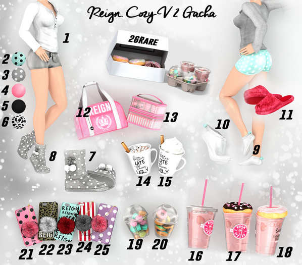 REIGN.- SLEEPOVER SURVIVIAL GOODIES #26 RARE