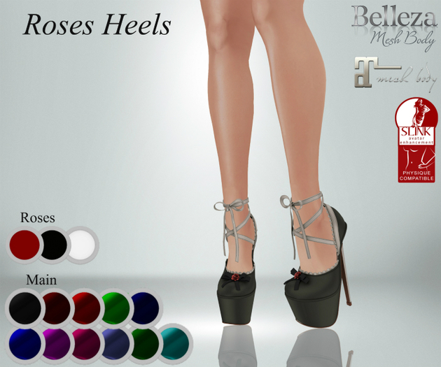 .::Sweet little Things::. Roses Heels