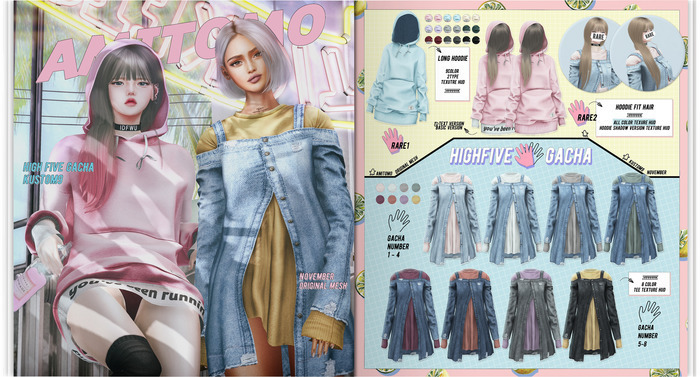 AMITOMO / Highfive GACHA / S /  5