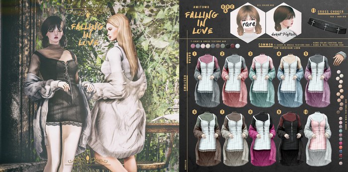 AMITOMO / Falling In Love GACHA / XS / 5