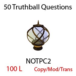 New!!! Truthball Questions: Not Politically Correct 2