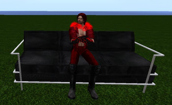 BlackMesh Couch