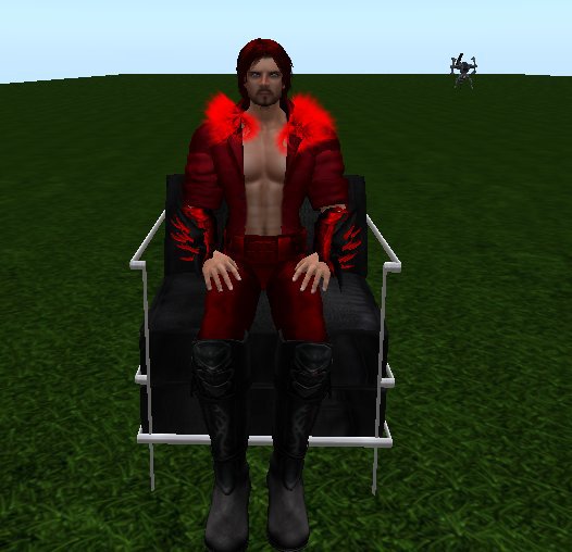 BlackMesh Cushion Chair