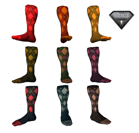 OPH SPORTY SOX -  RHOMBUS SERIE FOR AESTHETIC NIRAMYTH