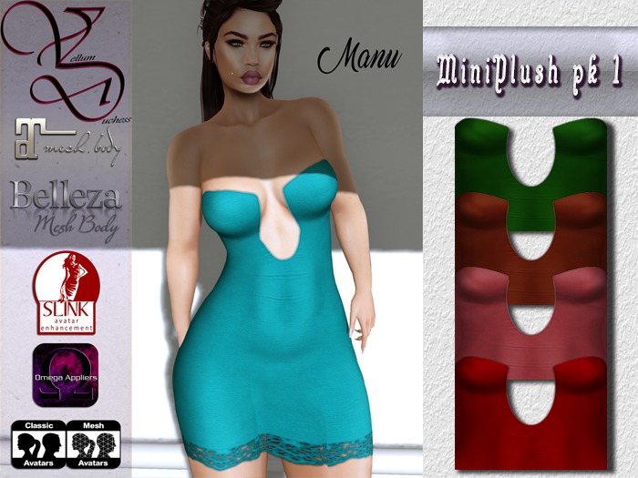 {V-D} Manu MiniPlush Pack [1]