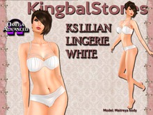 KS LILIAN LINGERIE WHITE