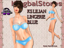 KS LILIAN LINGERIE BLUE