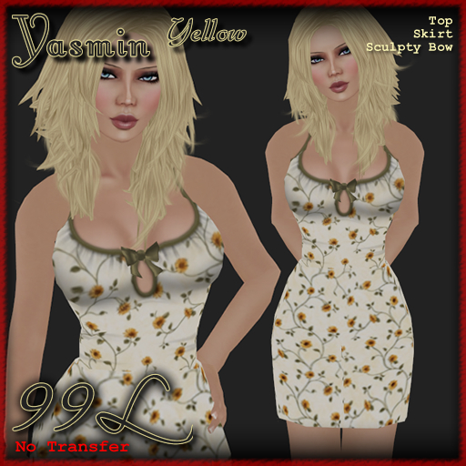 [ Demure ] Yasmin Dress - Yellow