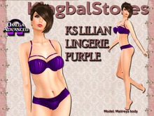 KS LILIAN LINGERIE PURPLE