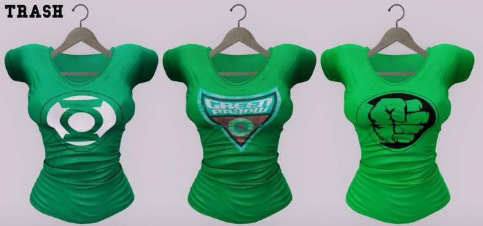 TRASH - "Superheroes" Shirt - Set 3