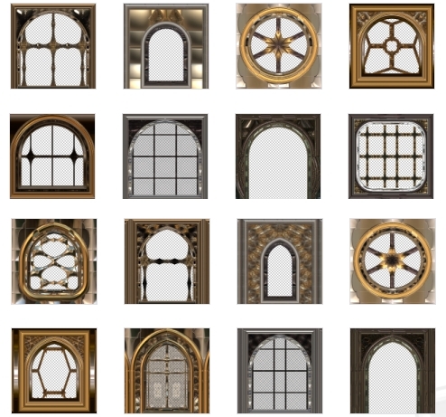 @MA@ TEXTURES Exotic Gothic Exotic Windows Doors