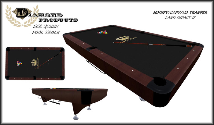 SEA QUEEN-POOL TABLE