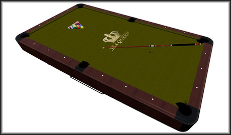 Second Life Marketplace - SEA QUEEN-POOL TABLE