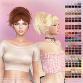 /Wasabi Pills/ Blossom Mesh Hair - Style 1 - Solar Ombre RARE