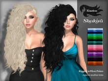 Tameless Hair Shakira (MESH) - Fantasy with Omega Appliers for hairbases