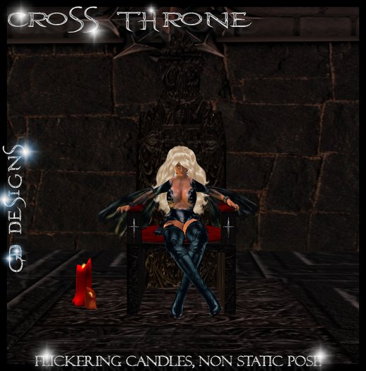 GD Cross Throne Boxed