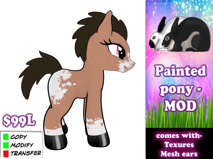 Painted pony - Chestnut bay