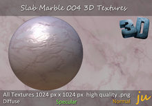 JU Slab Marble 004 3D Textures Full Perm