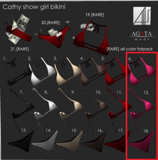 *AGATA* Cathy 6 - 12 - 18 SET PINK MAITREYA