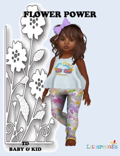 FLOWER POWER PAJAMAS