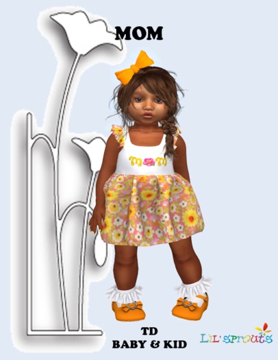 MOM DRESS OUTFIT