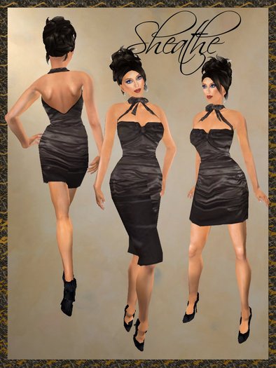 *Goddess* Sheathe in Black