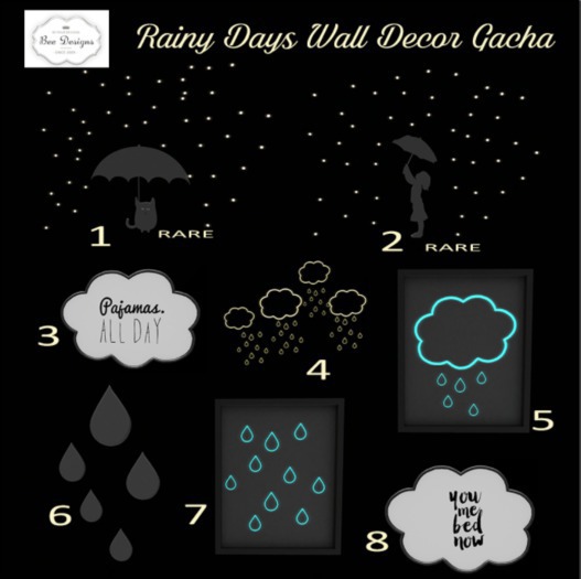 .:Bee Designs:. Rainy Days Gacha 7