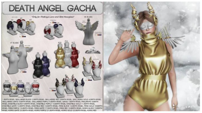 Caboodle - Death Angel Wings RARE