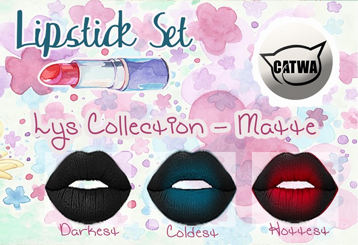 :. BD .: Lipstick Lys  Matte Collection Catwa