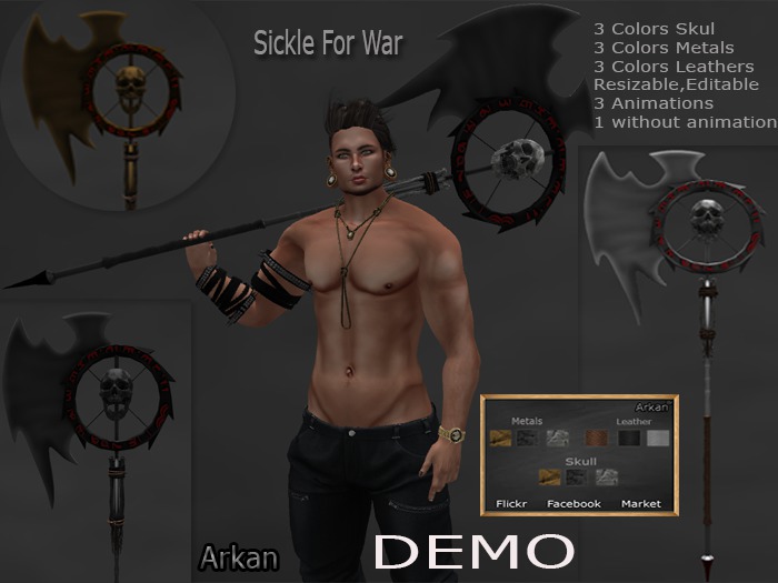 .::Arkan::. Sickle For War {Animation} [DEMO]