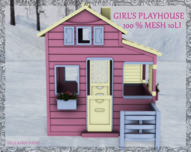 {OBD} CHILDRENS PLAYHOUSE [GIRLS]