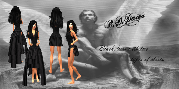 .::B.D.Design::. black dress