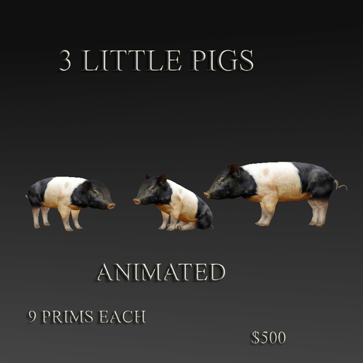 3  LITTLE PIG box