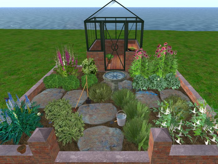 Coopville Herb Garden Kit with Greenhouse