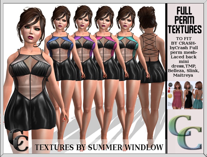 CRASH STRAPPY BACK DRESS  DEXY PACK 2- FULL PERM
