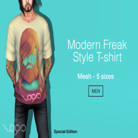 [Loop] # Modern Freak Style T-shirt - Men 